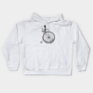 kat op velocipede Kids Hoodie